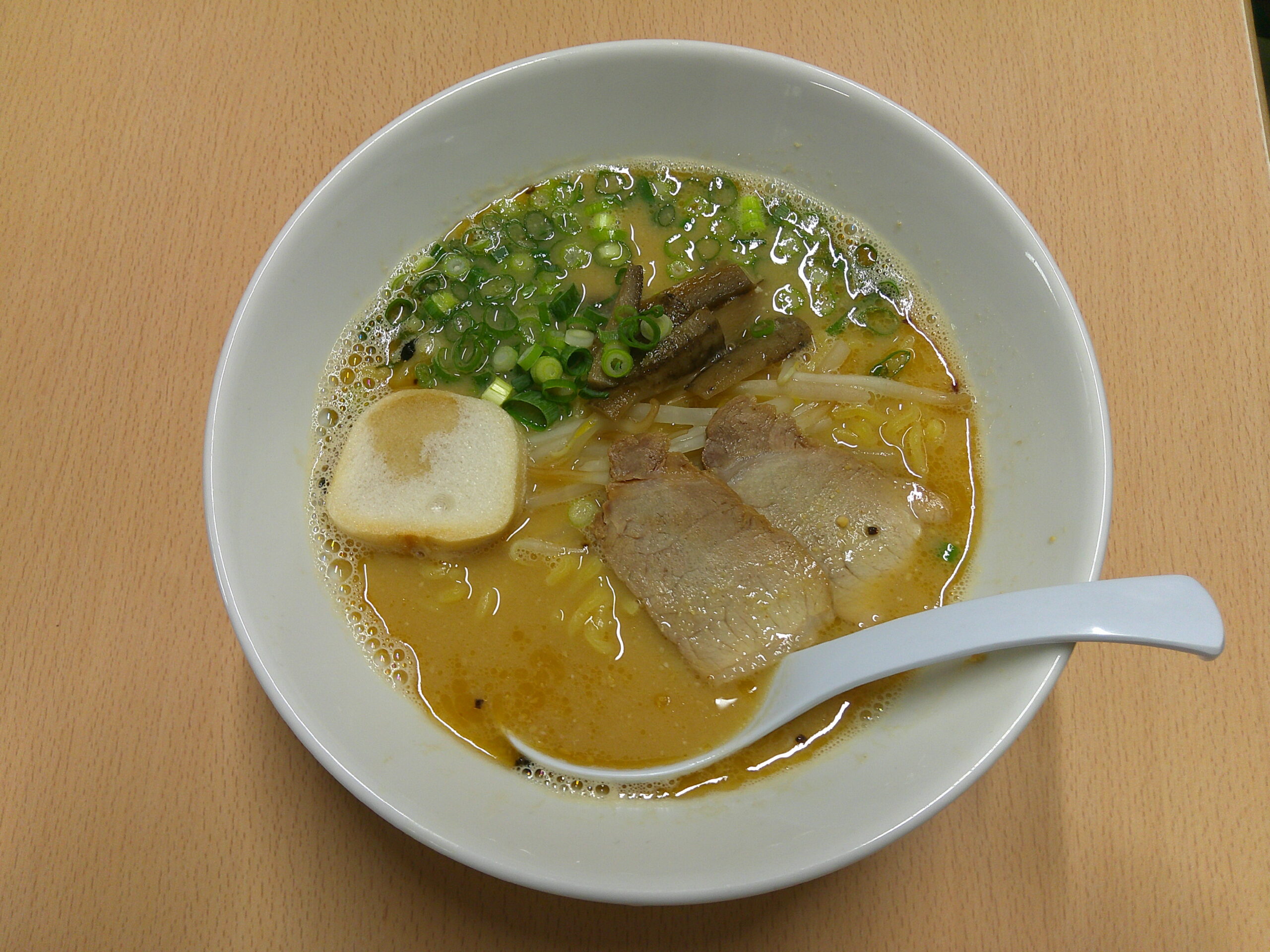 施設で本格的みそラーメン!?
